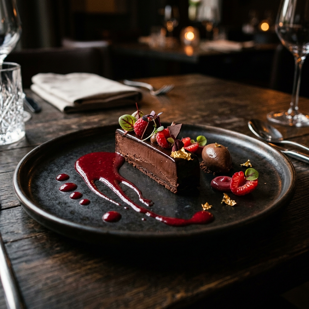 Cardamom Chocolate Terrine